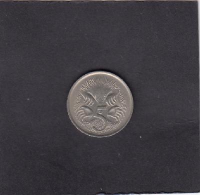 Beschrijving: 5 Cent ELIZABETH II  